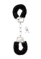 Akcesoria BDSM - Shots Shots Toys Furry Handcuffs Black - miniaturka - grafika 1