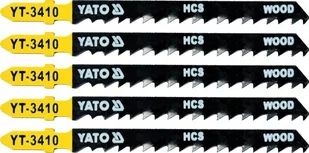 Yato brzeszczot do wyrzynarek typ t, 6 tpi, do drewna, 5 szt YT-3410 - Brzeszczoty - miniaturka - grafika 1