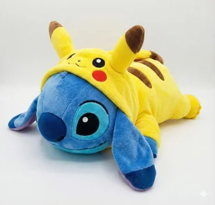 Zestaw Maskotek 2w1 Niebieski i Żółty Pluszak 30cm Miękkie do Spania - Maskotki i pluszaki Zestaw Maskotek 2w1 Niebieski i Żółty Pluszak 30cm Miękkie do Spania - Maskotki i pluszaki - miniaturka - grafika 1