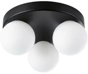 Lampy sufitowe - Paulmann - Gove 3 Lampa Sufitowa IP44 Dim. Matt Czarna/Satin Paulmann - miniaturka - grafika 1