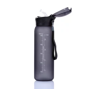 Butelka na wodę Casno Colorado Szara - 600 ml - Shakery i bidony sportowe - miniaturka - grafika 1