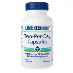 Life Extension Two-Per-Day Capsules (120 kaps.) - Suplementy naturalne - miniaturka - grafika 1