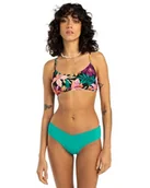 Koszulki i topy damskie - Billabong Dwuczęściowy top SOL SEARCHER LACE UP TRILET Young Womens Blue M - miniaturka - grafika 1