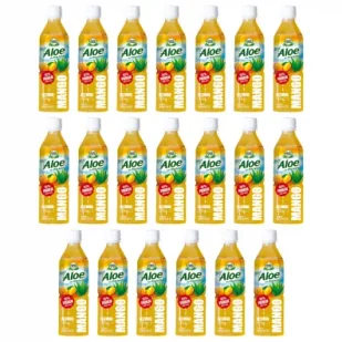 Pure Plus My Aloe Napój z aloesem o smaku mango zgrzewka 20 x 500 ml - Soki i napoje niegazowane - miniaturka - grafika 1