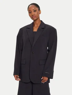 Herskind Marynarka Yago 5253519 Granatowy Oversize - Marynarki i żakiety damskie - miniaturka - grafika 1