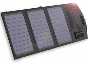 Przenośny panel / ładowarka solarna 15W Allpowers + Powerbank 10000mAh - Panele fotowoltaiczne - miniaturka - grafika 1