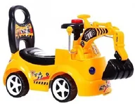 Chodziki - Jeździk Pchacz Koparka Z Ruchomym Ramieniem 5166Ż - miniaturka - grafika 1