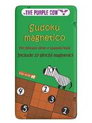 Łamigłówki - Purple Cow - Sudoku Magnetyczna Gra, Zielony, 7290016026962 - miniaturka - grafika 1
