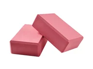 Klocki do jogi - CRIVIT Akcesoria do ćwiczeń (Kostki do jogi, 2 sztuki) - miniaturka - grafika 1