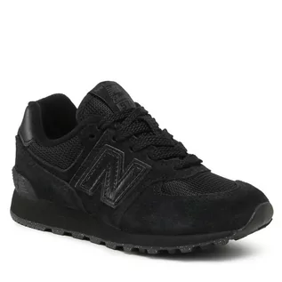 Buty dla dziewczynek - Sneakersy New Balance PC574EVE Czarny - grafika 1