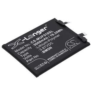 POCO F5 Pro 5G / BM5N 5000mAh 19.35Wh Li-Polymer 3.87V (Cameron Sino) - Baterie do telefonów - miniaturka - grafika 1