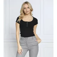 Bluzki damskie - GUESS Bluzka KARLEE | Slim Fit - miniaturka - grafika 1
