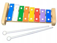 Akcesoria do perkusji - Cymbałki Kaja 8 dzwonki diatoniczne POLSKIE - miniaturka - grafika 1