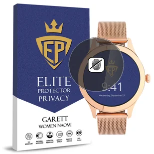 FOLIA 5D PRYWATYZUJĄCA SZKŁO ANTI-SPY DO GARETT WOMEN NAOMI CAŁY EKRAN - Akcesoria do smartwatchy - miniaturka - grafika 1