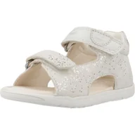 Sandały damskie - Sandały Geox Model B Sandal Macchia Gir Kolor Biały - miniaturka - grafika 1