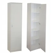 Regały - Regał Zamknięty Gabi 40 cm X 180cm X 35 cm Biały - miniaturka - grafika 1