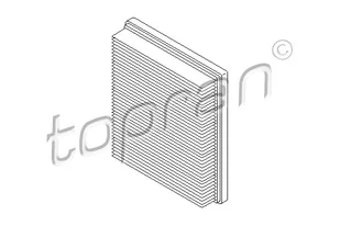 Filtr powietrza TOPRAN 720 959 C2159 - Filtry powietrza - miniaturka - grafika 1