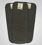 Pieluchy - MAŁA wkładka bambusowo-węglowa (szara), 27x11,5cm - miniaturka - grafika 1