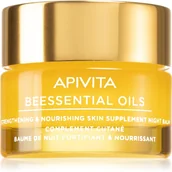 Kremy do twarzy - APIVITA Beessential Oils Strengthening & Nourishing Skin Supplement Night Balm  15 ml - miniaturka - grafika 1