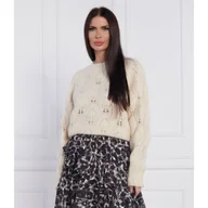 Swetry damskie - Silvian Heach Sweter | Oversize fit | z dodatkiem wełny - miniaturka - grafika 1