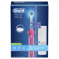 Szczoteczki elektryczne - ORAL-B Pro 2500 Różowa - miniaturka - grafika 1