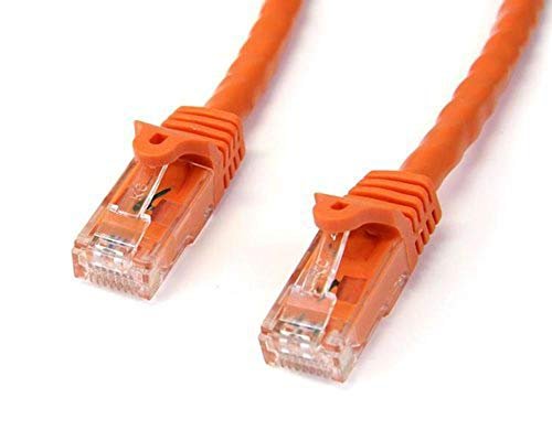 StarTech.com Cat6 Gigabit UTP kabel sieciowy 1 m bez haka - RJ45 Kabel sieciowy - M/M - Pomarańczowy (N6PATC1MOR)