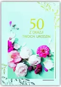 Kartki okolicznościowe i zaproszenia - Kartka okolicznościowa Urodziny 50 - Trend - miniaturka - grafika 1