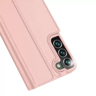 Dux Ducis Skin Pro kabura etui pokrowiec z klapką Samsung Galaxy S22+ (S22 Plus) różowy - Etui i futerały do telefonów - miniaturka - grafika 3