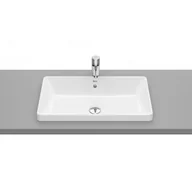 Umywalki - Roca A3270Y8S00 GAP Umywalka blatowa prostokątna 60x37 cm z przelewem Supraglaze - miniaturka - grafika 1