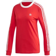 Odzież trekkingowa damska - Adidas, Koszulka damska, 3 STR LS LUSRE FM3294, czerwony, rozmiar 34 - miniaturka - grafika 1