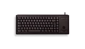 Klawiatury - CHERRY G84-4400 klawiatura Uniwersalne PS/2 AZERTY Francuski Czarny G84-4400LPBFR-2 - miniaturka - grafika 1