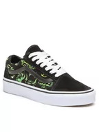 Buty sportowe męskie - Vans Tenisówki Old Skool VN0A4BW2BML1 Czarny - miniaturka - grafika 1