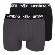 Majtki męskie - Umbro Bokserki Męskie 2 Sztuki 0197 Rozmiar Xxl - miniaturka - grafika 1