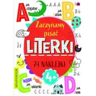Książki edukacyjne - Books And Fun Zaczynamy pisać literki praca zbiorowa - miniaturka - grafika 1
