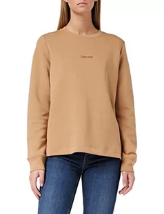 Calvin Klein Mini bluza damska, Miękki wielbłądzi, XXS - Bluzy damskie - miniaturka - grafika 1
