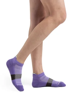 Skarpety treningowe damskie Icebreaker MULTISPORT LIGHT MICRO fioletowe IB105128B61 - Skarpetki damskie - miniaturka - grafika 1