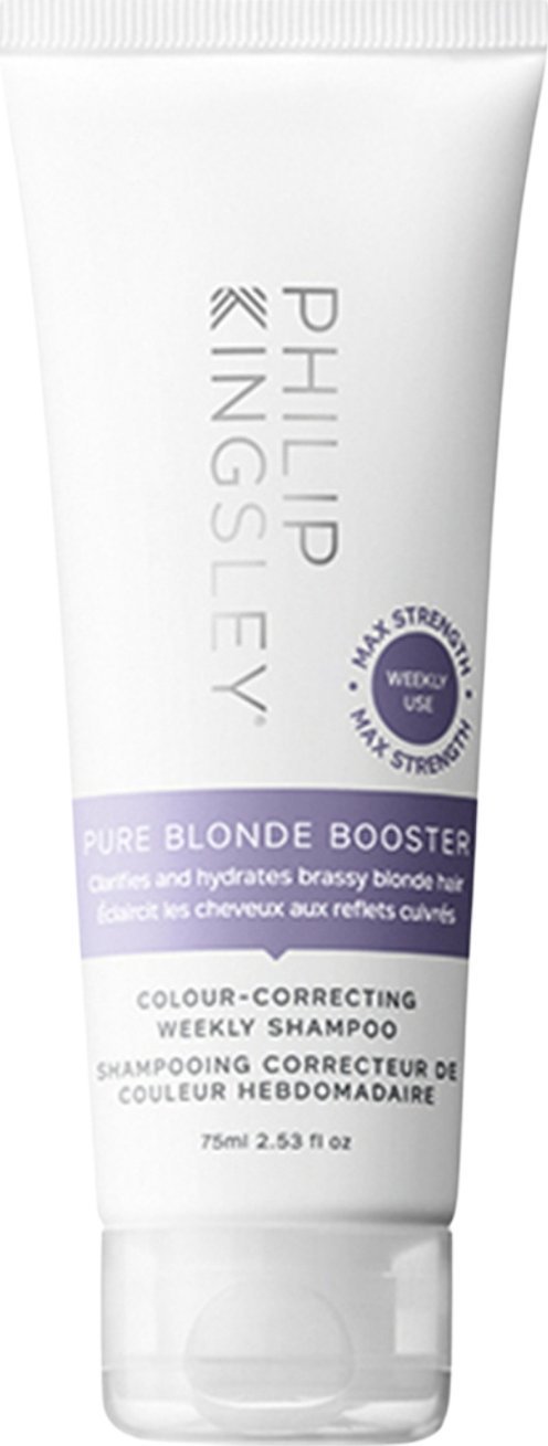 Philip Kingsley Philip Kingsley, Pure Blonde Booster, Hair Shampoo, Moisturizing & Clarifying, 75 ml For Women