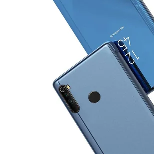 Clear View Case futerał etui z klapką Xiaomi Redmi Note 8 różowy - Etui i futerały do telefonów - miniaturka - grafika 7