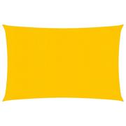 Parasole ogrodowe - vidaXL Lumarko Żagiel przeciwsłoneczny, 160 g/m, żółty, 2,5x4 m, HDPE! 311564 - miniaturka - grafika 1