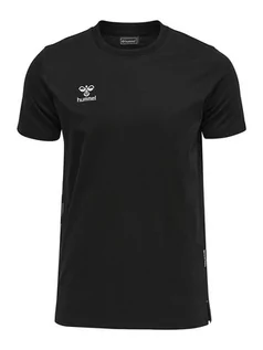 Koszulki męskie - Hummel T-shirt w kolorze czarnym - grafika 1