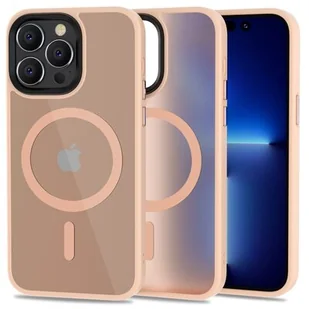 Tech-Protect Etui Airmatt Pro Magsafe do Apple iPhone 14 Pro Max Różowy - Etui i futerały do telefonów - miniaturka - grafika 1