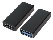 Wtyczki i adaptery - Adapter PremiumCord, sprzęgło, USB-C żeński - USB 3.0 żeński - miniaturka - grafika 1