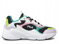 Buty sportowe damskie - Buty Damskie Fila FFW004683396 Collene Cb wmn Białe 40 - miniaturka - grafika 1