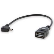 Elmak SAVIO CL-60 Adapter OTG USB AF - mini USB kątowy BM