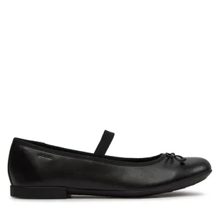 Baleriny Geox J Plie' B J3455B 00043 C9997 D Czarny - Buty dla dziewczynek - miniaturka - grafika 1