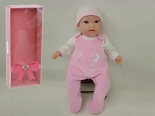 Adar Lalka bobas 45cm z groszkiem 505902 - Lalki dla dziewczynek - miniaturka - grafika 1