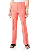 Spodnie damskie - s.Oliver BLACK LABEL Spodnie damskie, Slim Fit Flared Leg, liliowy/różowy, 40/30, liliowy/różowy, 40W / 30L - miniaturka - grafika 1