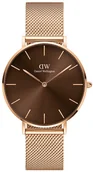 Zegarki damskie - Zegarek Daniel Wellington DW00100478 Petite Amber - miniaturka - grafika 1