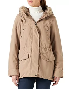 VERO MODA Vmdemi Parka Boos kurtka damska, silver mink, XS - Kurtki damskie - miniaturka - grafika 1