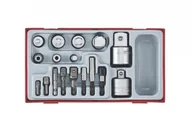 Klucze i nasadki - Teng Tools Zestaw Łączników Pośrednich Teng Tools Ttadp17,17 Elementów L-185800109 5020385031647 - miniaturka - grafika 1